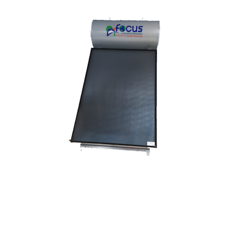 Ηλιακός Θερμοσίφωνας 200lt FOCUS GLASS Επιλεκτικός τιτανίου
