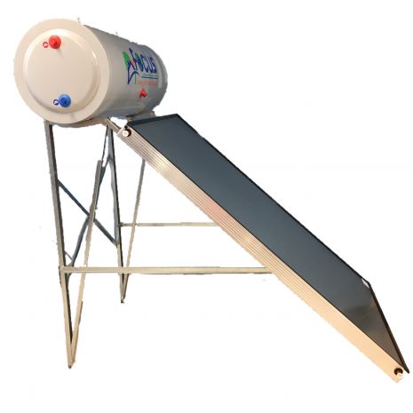 Ηλιακός Θερμοσίφωνας 200lt FOCUS GLASS Επιλεκτικός τιτανίου