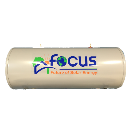 Θερμοδοχείο (BOILER) 125lt  Ηλιακού θερμοσίφωνα FOCUS Glass Διπλής ενεργείας
