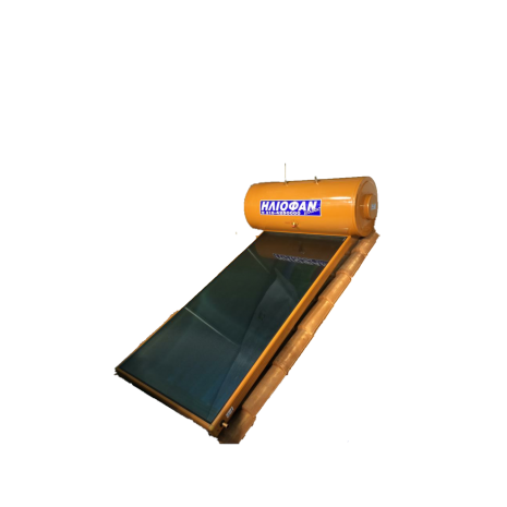 Ηλιακός Θερμοσίφωνας 175lt Τριπλής Ενέργειας ΗΛΙΟΦΑΝ EcoLogic  Επιλεκτικός Τιτανίου 3.00τμ  ΗΛΙΟΦΑΝ ECO HF MAXIMUM MPK 175 ΤΕ / 3.00