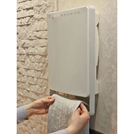 ΑΕΡΟΘΕΡΜΟ  ΜΠΑΝΙΟΥ ΨΗΦΙΑΚΟ  ME ΠΕΤΣΕΤΟΚΡΕΜΑΣΤΡΑ  RADIALIGHT TOUCH 1800W