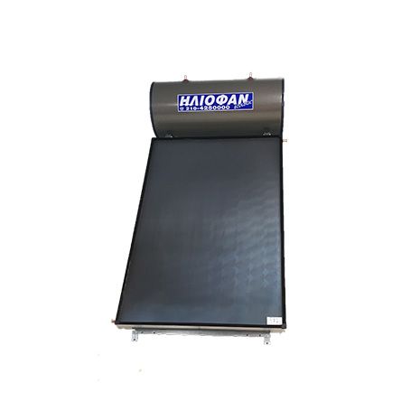 Ηλιακός Θερμοσίφωνας 125lt  Τριπλής Ενέργειας ΗΛΙΟΦΑΝ EcoLogic Επιλεκτικός Τιτανίου ΗΛΙΟΦΑΝ ECO HF MAXIMUM MPK 125 ΤΕ / 1,82